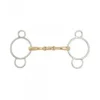 Bocado BR Pessoa Soft Contact Dorado 16 mm 11,5 cm-Alvarez Hot