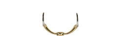 Bocado Doble Articulación Curva BR Contacto Suave 16 mm-BR Equestrian Sale