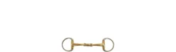 Bocado Doble Articulación Curva BR Contacto Suave 14 mm-BR Equestrian
