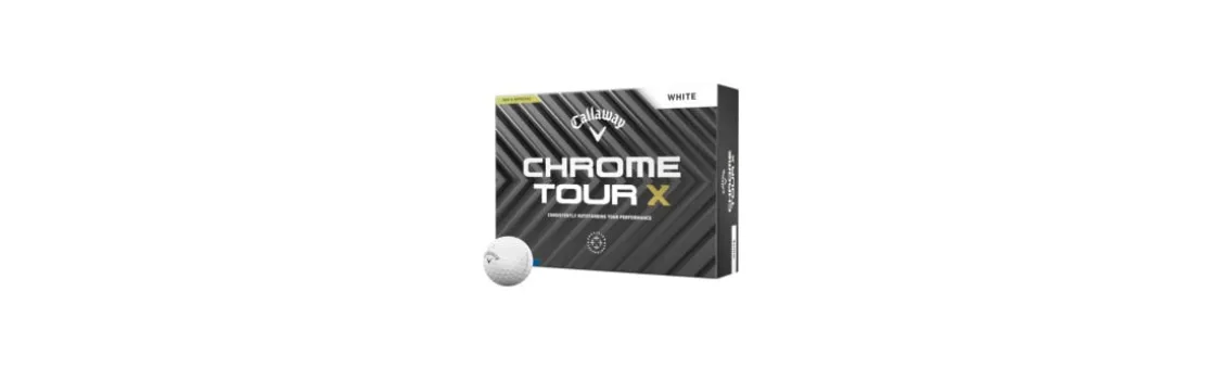 Bolas de Golf Callaway Chrome Tour X White