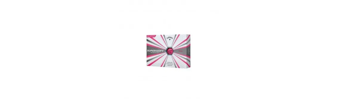 Bolas de Golf Callaway SuperSoft Pink Lady