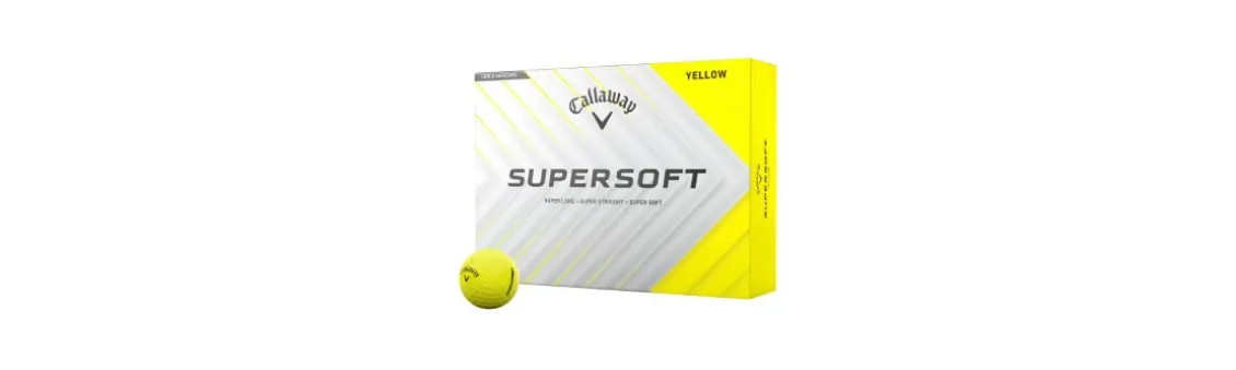Bolas de Golf Callaway Supersoft 25 Colores
