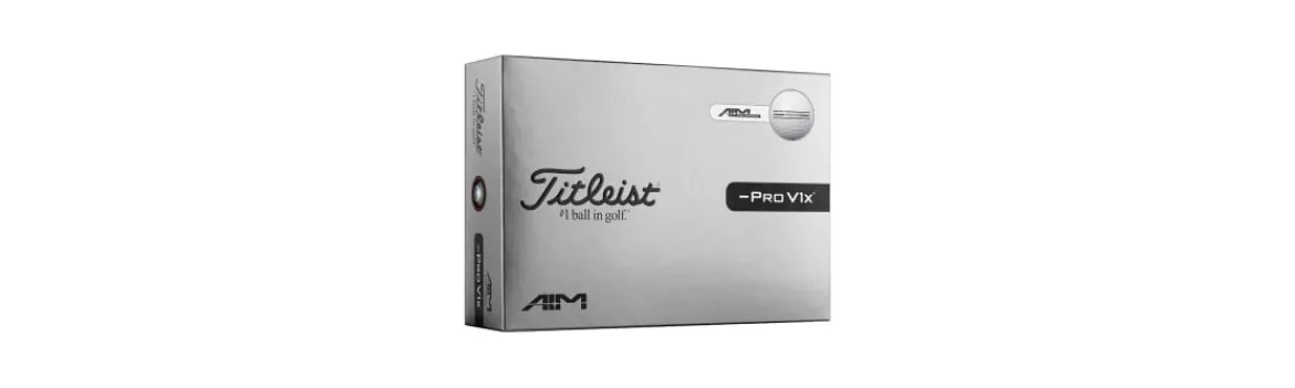Bolas de Golf PRO V1x Left Dash Aim-Titleist