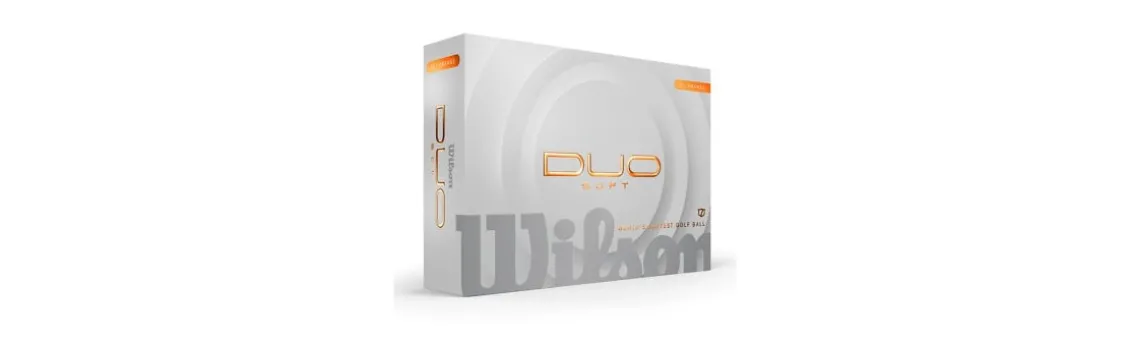 Bolas de Golf Wilson Duo Soft 25 Orange