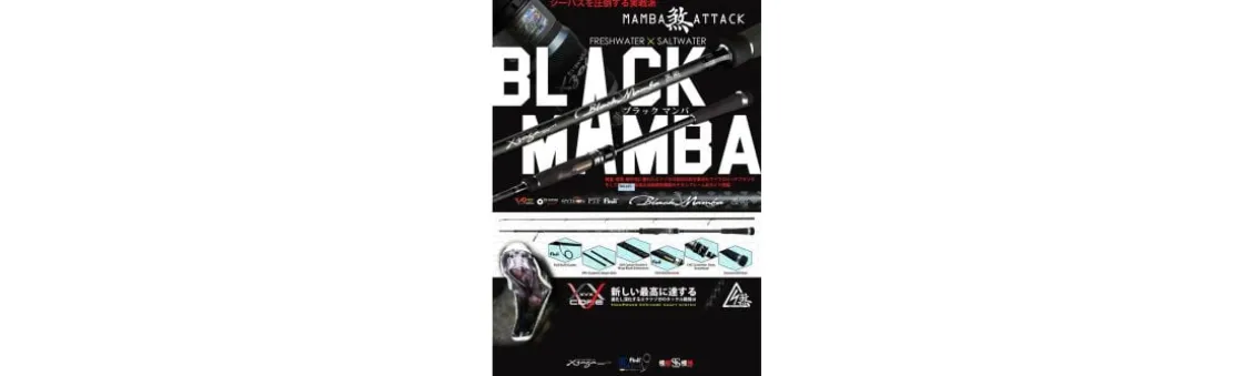 Caña Xzoga Black Mamba Attack BMS