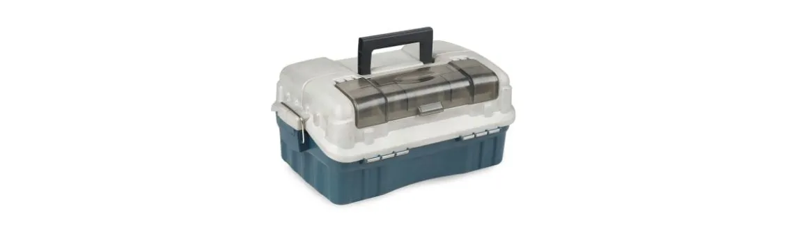 Caja de pesca Lineaeffe de 2 bandejas