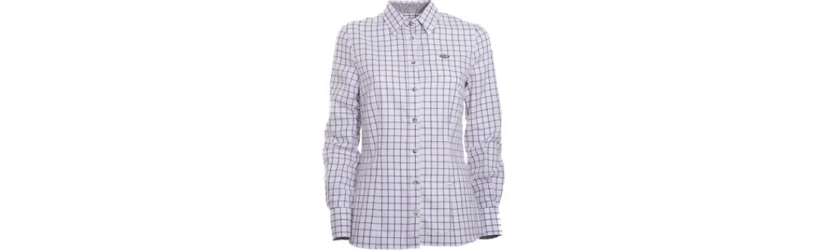 Camisa Classic Cuadros Mujer-Pasión Morena Sale