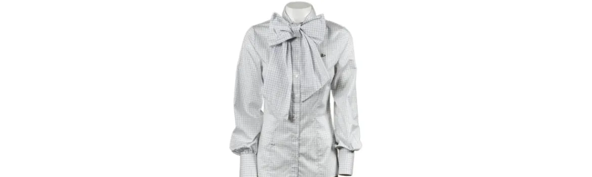 Camisa Cuadro Fino Lazo-Pasión Morena Clearance