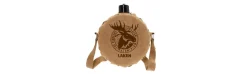 Cantimplora de Aluminio con Funda de Piel Canadiense-Laken New