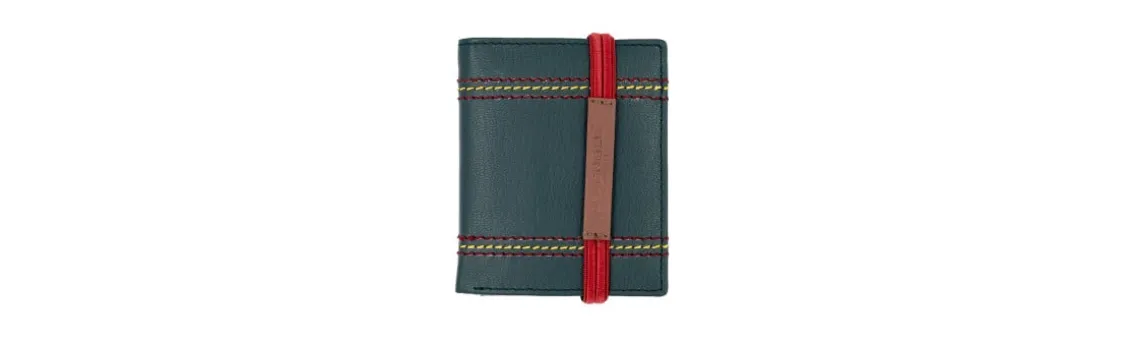 Cartera Spagnolo Piel con Elástico