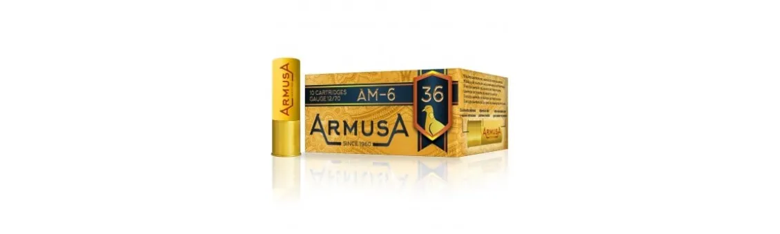 Cartucho Armusa Pichón AM6 36 gr