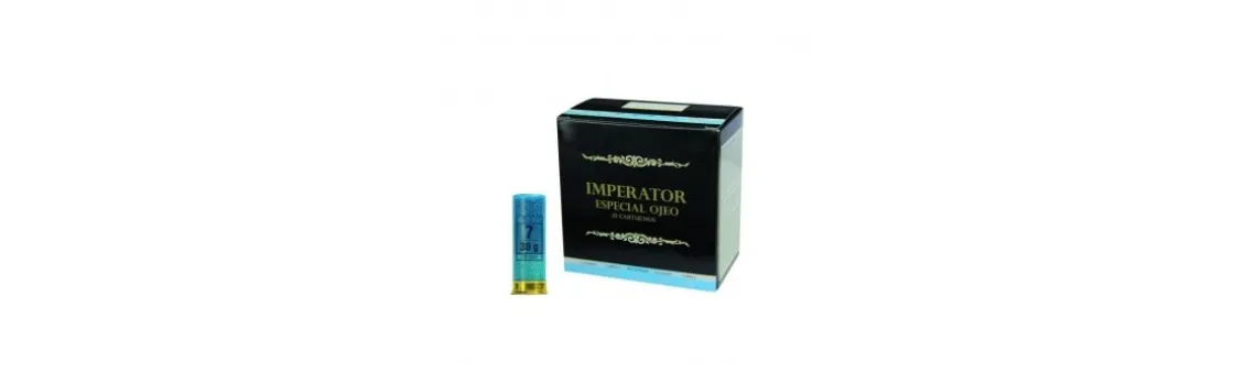 Cartucho Imperator Ojeo. 30 g. Perdigón 7