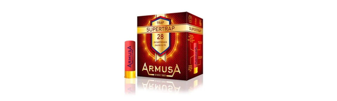 Cartuchos Armusa Super Trap Magnum 28