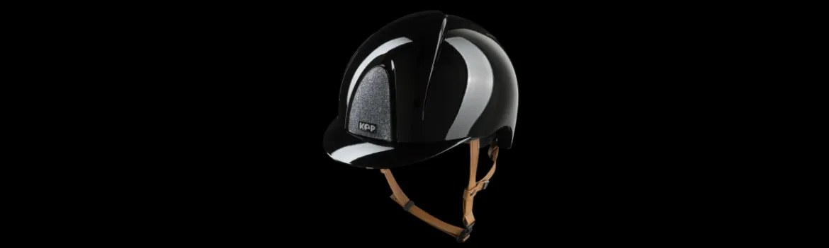 Casco de Equitación Smart Nova Polish Negro-Kep Italia Outlet