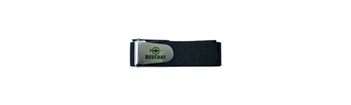 Cinturón de nylon con hebilla inox.-Beuchat Outlet