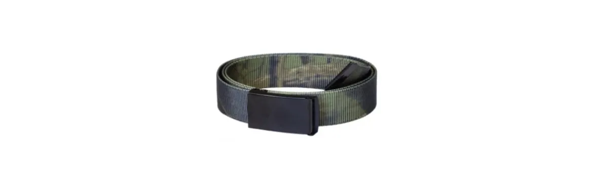 Cinturón Lona Estampada Camuflaje-Benisport Hot