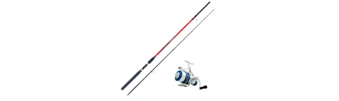 Combo Vega Caña Santana Max 210 + Carrete Vega Duetto 40 + Hilo