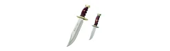 Conjunto de Cuchillos Bowie BW22 y BW10-Muela Online