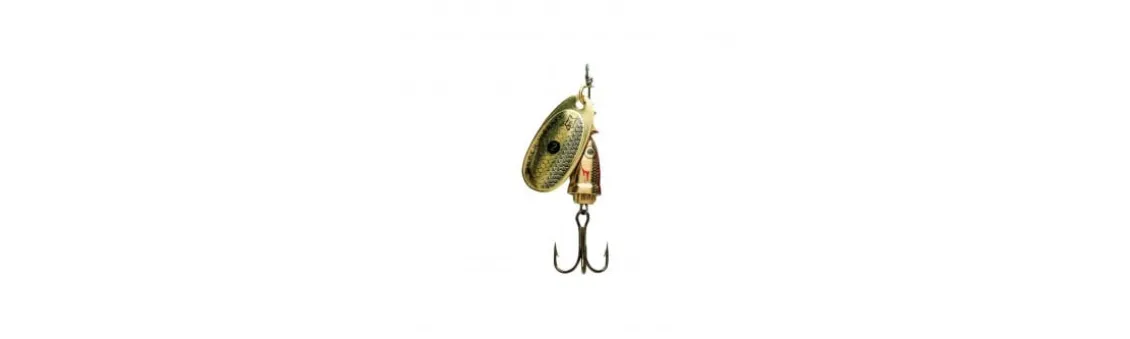 Cucharillas Vibrax Shad Oro (5 Uds.)