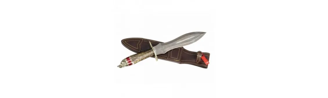 Cuchillo de Lujo Muela Lupus Damasco