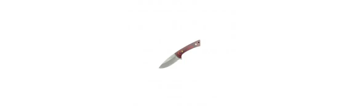 Cuchillo Desollador Colibrí 9R Empuñadura de Coral-Muela New