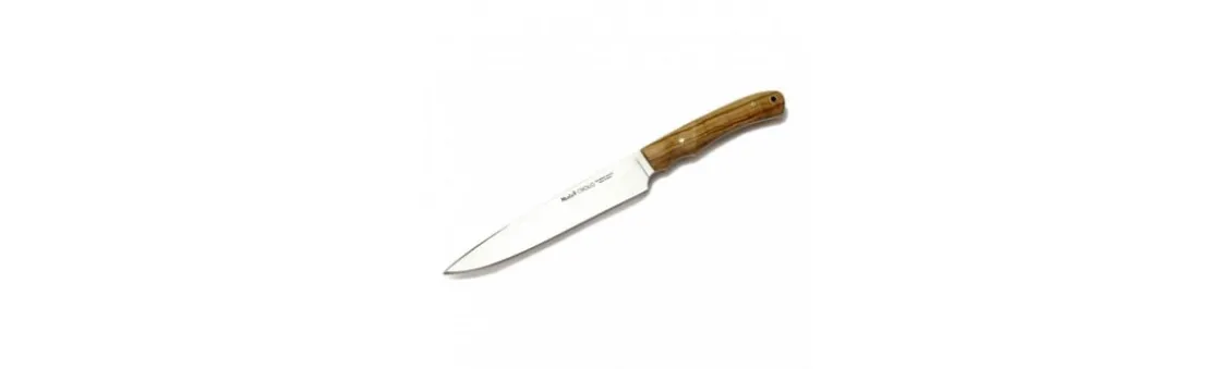 Cuchillo Enterizo Muela Criollo 17 Empuñadura de Olivo