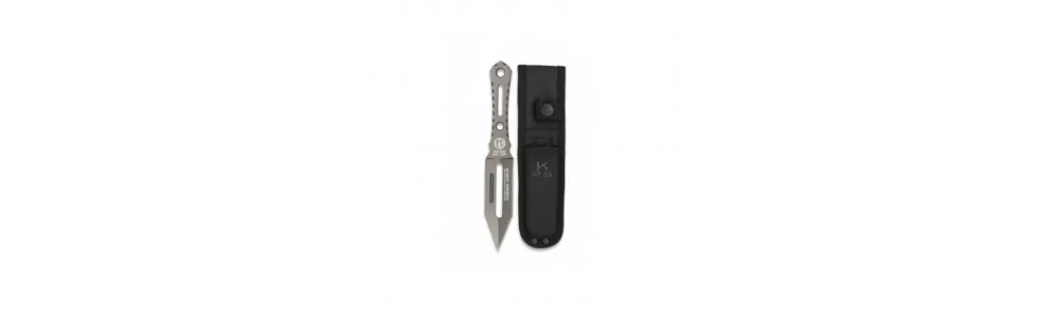 Cuchillo Lanzador K25 Titanio-Alvarez