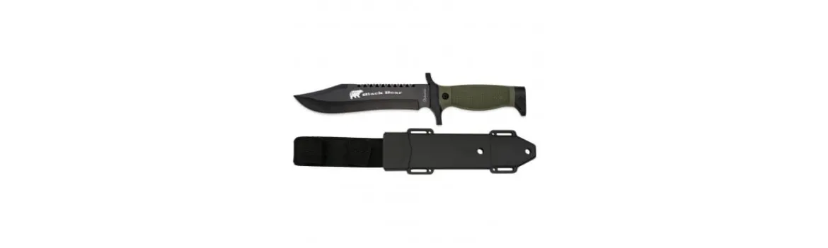Cuchillo Supervivencia Black Bear-Alvarez Hot