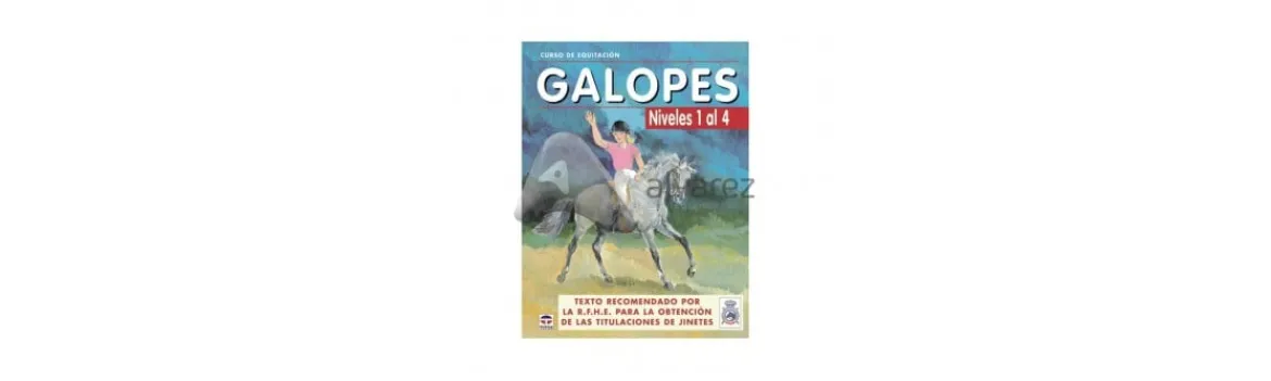 Curso de Equitación. Galopes. Niveles 1 Al 4.-Alvarez Outlet