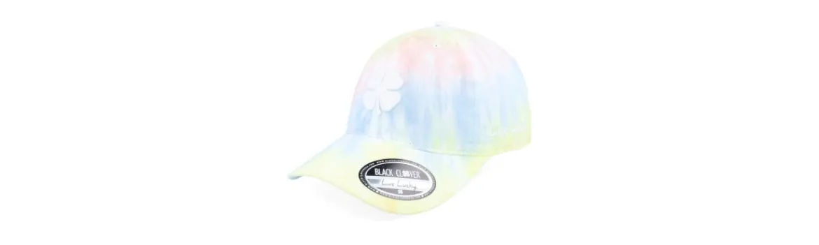 Gorra Happiness Tie-Die-Black Clover Outlet