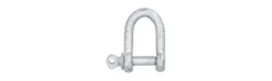 Grillete Recto Galvanizado