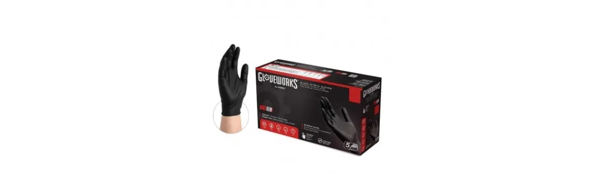 Guantes de Nitrilo Gloveworks de Grado Industrial XL-Alvarez Sale