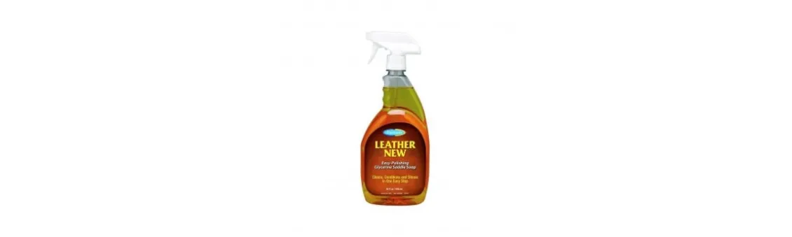 Jabón líquido de glicerina Leather New Spray para cuero
