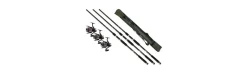 Kit Completo Carpa II: 3 cañas + 3 carretes + Funda-Alvarez Clearance