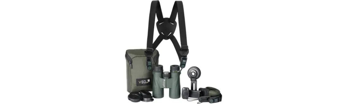 Kit de Prismáticos Vanguard Veo ED 8420BDL ED 8x42