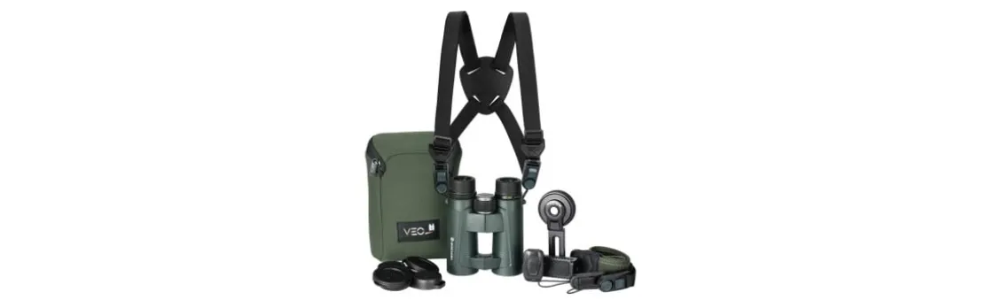 Kit de Prismáticos Vanguard Veo HD 1042BDL ED 10x42