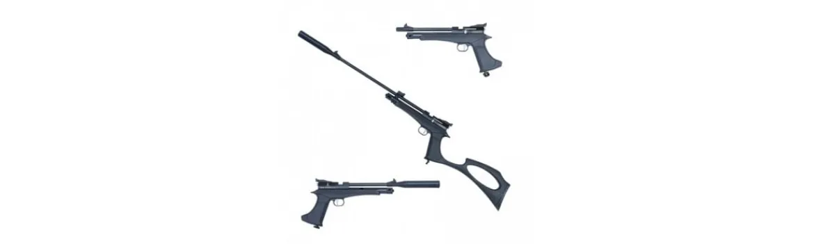 Kit Pistola y Carabina CP2 Co2 Multi Tiro Balines-Artemis Sale