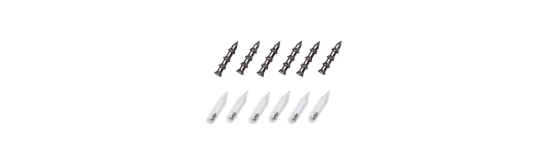 Kit Sonajeros Savage Gear Rattle Spike Kit 6+6 uds
