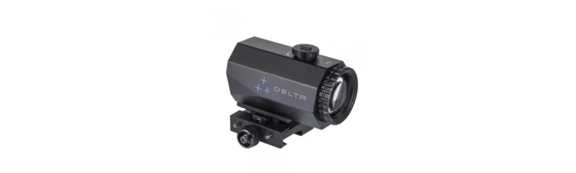 Magnificador Ultracompacto Delta Hornet 3x Quick Release Mount Incluida