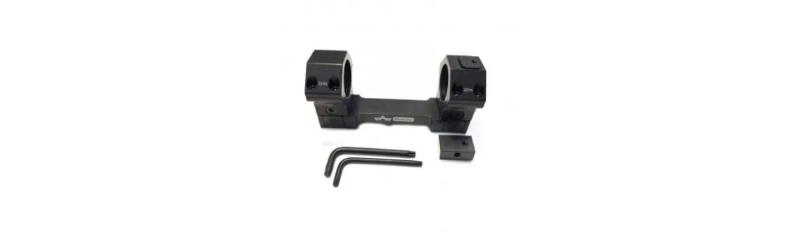 Montura Apel Táctica Black-Line 20 MOA para Picatinny 30 mm