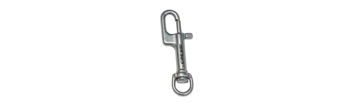 Mosquetón Cressi DIR Inox 316 para Manómetro