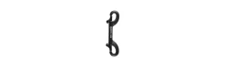 Mosquetón Doble SS316 BK Ceramic - XR Line-Mares
