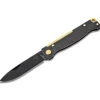 Navaja Plus Atlas Black Stonewash Brass-Boker