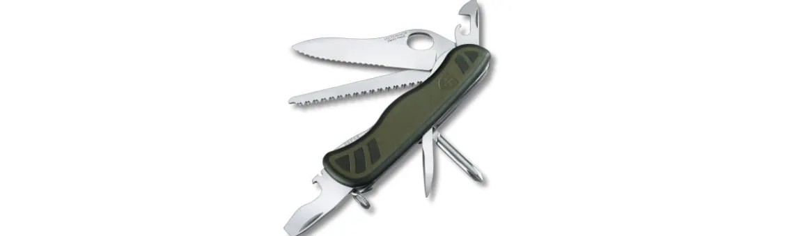Navaja Multiusos Vitorinox Soldier Ejército Suizo 08