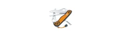 Navaja Hunter XT Grip Naranja/Negro-Victorinox Hot