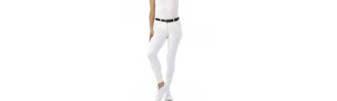 Pantalón de Montar Equi-Theme Tina Grip Silicona Unisex Junior