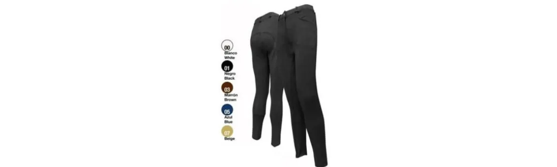 Pantalón de Montar Zaldi París con Culera de Silicona Mujer