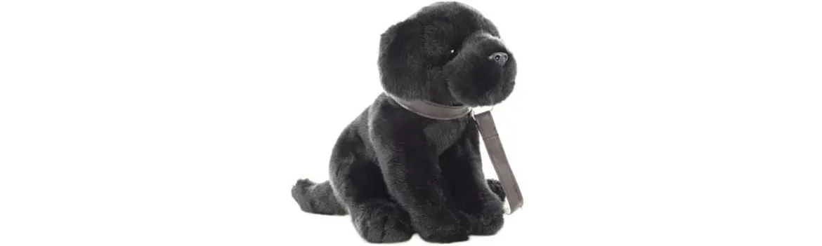 Peluche Labrador Negro-Alvarez