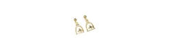 Pendientes con Estribos y Caballos-Alvarez Outlet