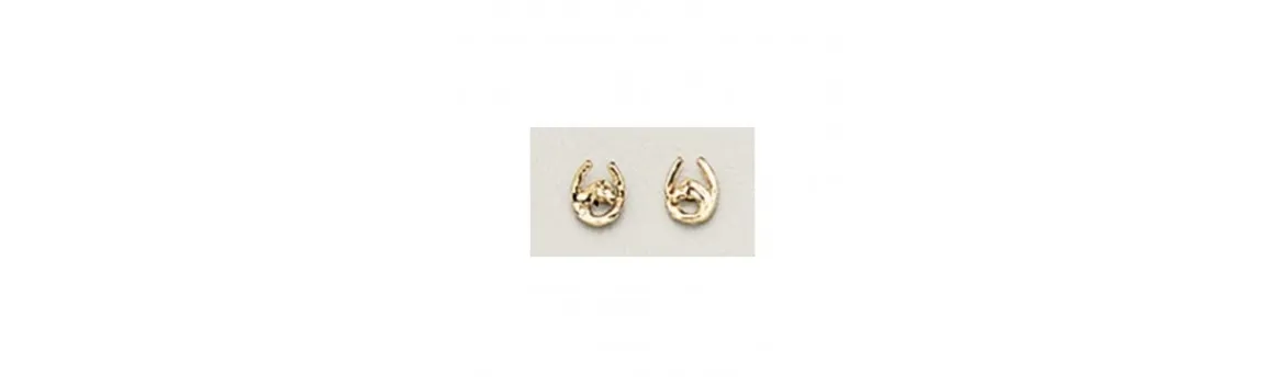 Pendientes con Herraduras y Caballos-Alvarez Discount